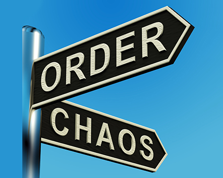 Order Chaos Sign