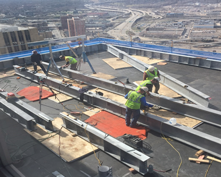 Construction on a Roof